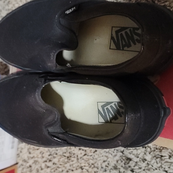 Vans 7.5 women Black - Picture 2 of 2